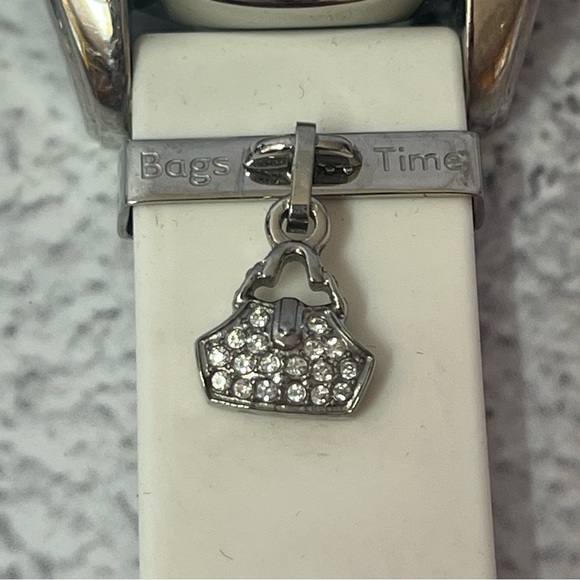 Rosato Bags Time by Rosato White Tone Quartz Analog Ladies Watch - Picture 12 of 16